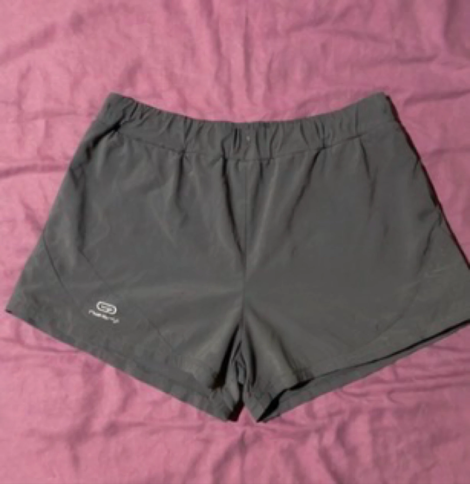 Kalenji Short de running gris antracita con cordón T38/40 sport – photo 2